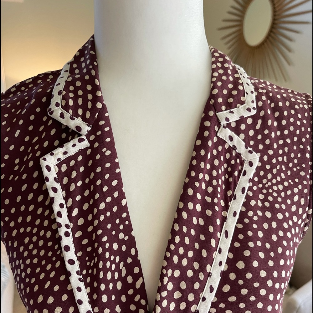 Rag n Bone drape front shirt